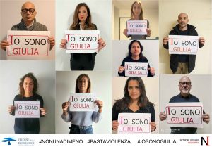 Violenza sulle donne, il poster dell’Ordine degli ingegneri di Pescara: “Io sono Giulia, basta violenza” 
