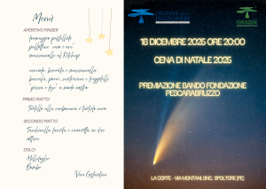 CENA DI NATALE 18 Dicembre 2025  – Ordine Ingegneri di Pescara